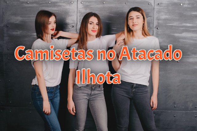 Camisetas no Atacado Ilhota