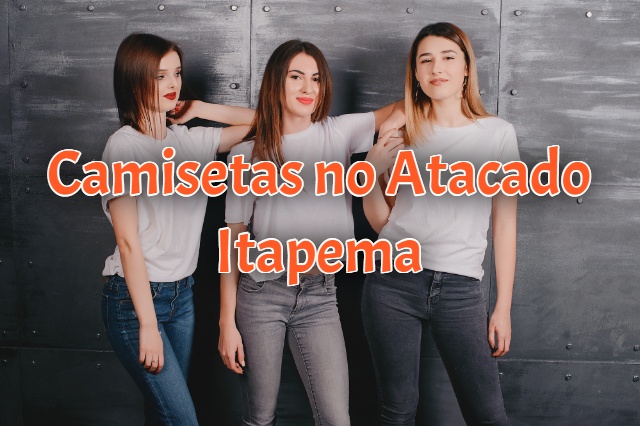 Camisetas no Atacado Itapema